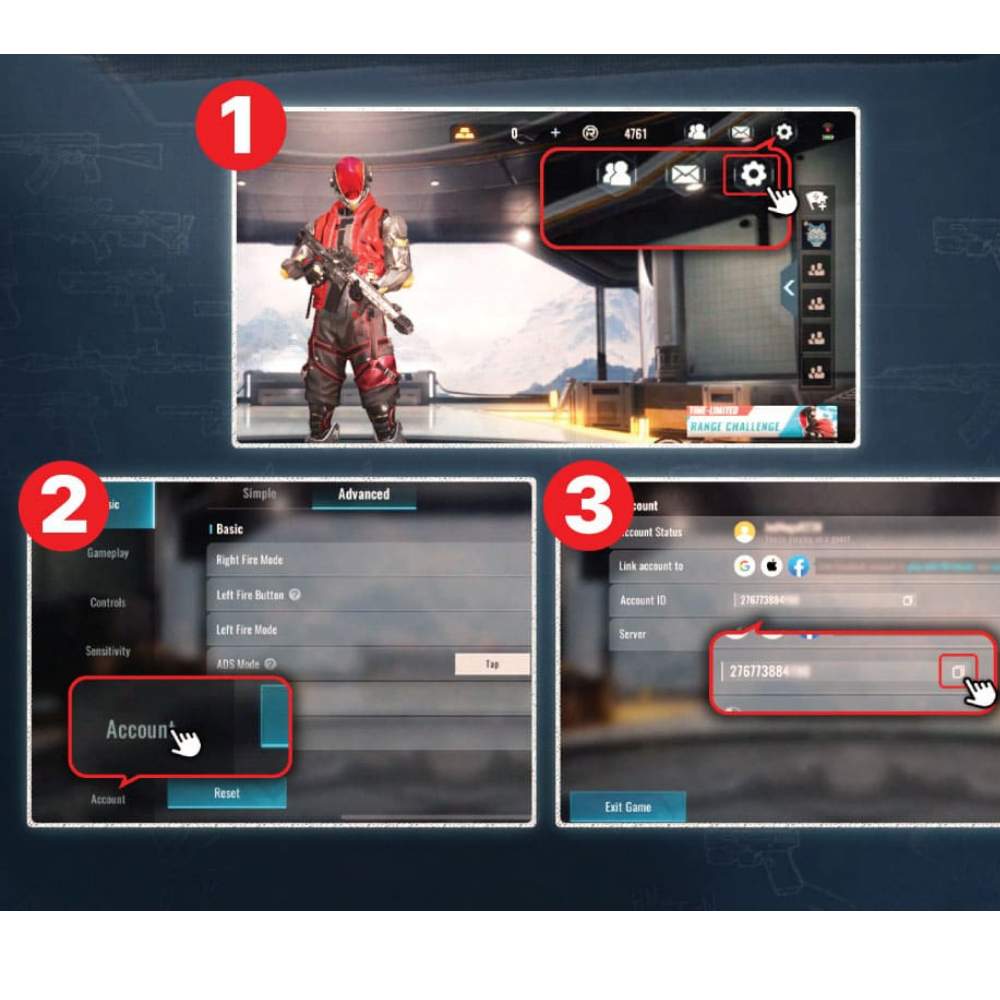 Où trouver ton UID dans Blood Strike Recharge automatique